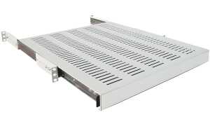 LogiLink 19 Fachboden, 1 HE, auszi ehbar, (T)400 mm (11114643)