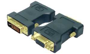 LogiLink Adapter, DVI 24+5 Pol Stecker - 15 Pol VGA Kupplung (11114792
