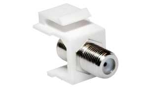 LogiLink Keystone Modul F-Kupplung, weiß (11114988)