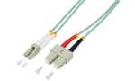LogiLink LWL Patchkabel, LC-Duplex - SC-Duplex, OM3, 2,0...