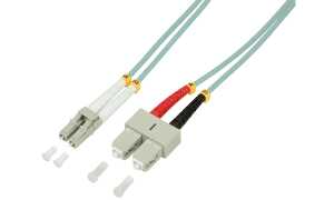 LogiLink LWL Patchkabel, LC-Duplex - SC-Duplex, OM3, 3,0 m (11115249)