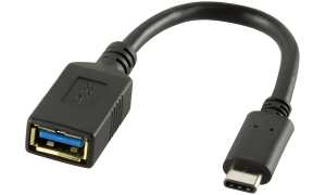 LogiLink USB 3.1 Adapterkabel, USB- C Stecker-USB-A Kupplung