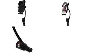 LogiLink KFZ-Ladegerät & Smartphone Halter (11115510)