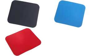 LogiLink Maus Pad, Maße: (B)250 x ( T)220 mm, rot (11115521)