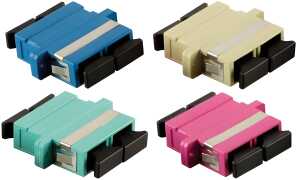 LogiLink LWL Kupplung, 2 x SC-Duple x, Singlemode, blau (11115523)