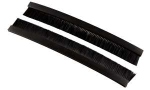 LogiLink Bürstensatz für Kabeleinfü hrung, schwarz (11115568)