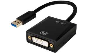 LogiLink USB 3.0 - DVI Grafikadapte r, schwarz (11115571)