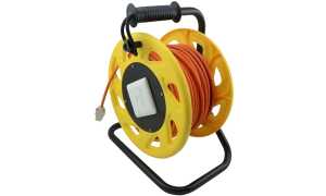 LogiLink Netzwerk Kabeltrommel, Kat . 6A mit Kat. 7 Rohkabel