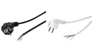 LogiLink Schutzkontakt-Stromkabel m it offenem Kabelende (11115878)