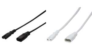 LogiLink Kaltgeräte-Verlängerungska bel, C8 - C7, 2,0 m (11115933)