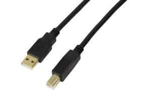 LogiLink USB 2.0 Aktives Verlängerungskabel, 20,0 m, schwarz (11115938