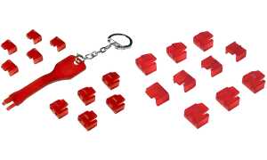 LogiLink RJ45 Sicherheitsschloss, 1 0 Schlösser (11116083)