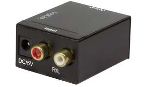 LogiLink Audio Konverter, Analog au Digital, SPDIF/Koaxial (11116089)