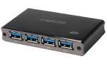 LogiLink USB 3.0 Hub mit Netzteil, 4 Port,...