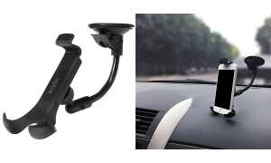 LogiLink Smartphone-KFZ-Halterung, für Windschutzscheibe (11116105)