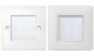 LogiLink Unterputzdose für Kabelein führung, 80 x 80 mm (11116132)