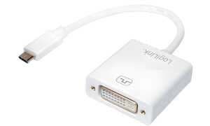 LogiLink USB 3.1 - DVI Adapterkabel , weiß (11116177)