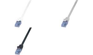 LogiLink Patchkabel EconLine, Kat. 6A, U/UTP, 10,0 m,schwarz (11116253