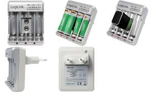 LogiLink Stecker-Ladegerät, silber (11116268)