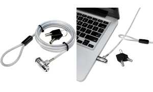 LogiLink Notebookschloss, mit 2 Sch lüsseln, dünn (11116320)