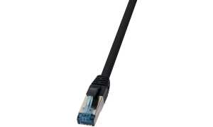 LogiLink Patchkabel, Kat. 6A, S/FTP , 50,0 m, schwarz, PUR (11116361)
