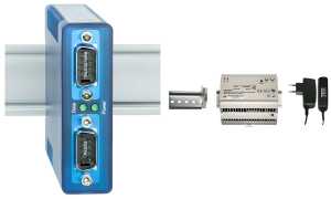 W&T Interface Konverter RS232 - RS4 22/RS485, 1 KV, isoliert