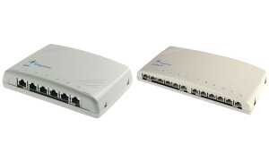 Telegärtner Modular Patch Verteiler Kat.6A, 6 x RJ45 (11190610)