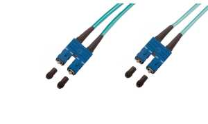 Telegärtner LWL Patchkabel, SC-Duplex - SC-Duplex, OM3, 1 m (11192616)