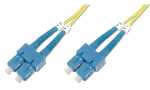 DIGITUS LWL Patchkabel, SC-Duplex - SC-Duplex, OS1, 1,0 m...