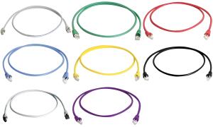 Telegärtner Patchkabel, Kat.6A (tief), S/FTP, 50 m, schwarz (11195351)
