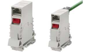 Telegärtner STX Tragschienen Verbin der inkl. RJ45 Modul B (11200836)