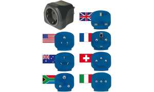 brennenstuhl Reisestecker-Set mit 7 Steckern (11228183)