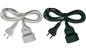 brennenstuhl Verlängerungskabel, Eu rostecker, weiß, 3 m (11270698)