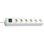 brennenstuhl Steckdosenleiste ECO-Line - 6-fach mit...