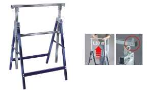 brennenstuhl Teleskop-Arbeitsbock M B 160 H, blau/silber (11270827)