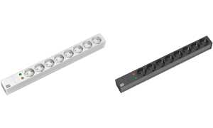 BACHMANN 19 Steckdosenleiste, 8-fa ch, Überspannungsschutz (11296100)