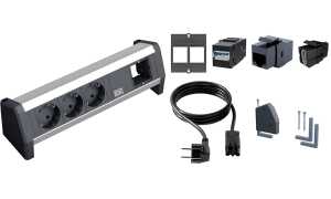 BACHMANN Geräteverlängerung GST18, 2 m, Stecker/Buchse (11296121)