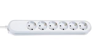 BACHMANN Steckdosenleiste SMART, 6-fach, weiß (11297046)