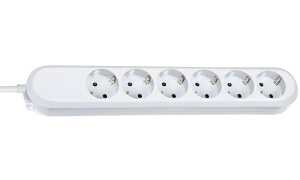 BACHMANN Steckdosenleiste SMART, 6-fach, schwarz (11297047)