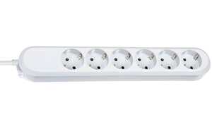 BACHMANN Steckdosenleiste SMART, 6-fach, weiß (11297048)