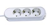 BACHMANN Steckdosenleiste SMART, 3-fach, weiß...