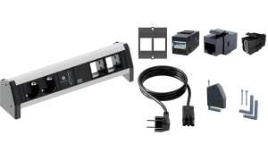 BACHMANN Steckdoseneinheit DESK 1 , 5-fach (11297139)