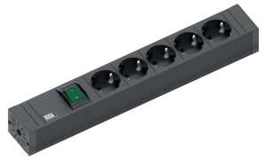 BACHMANN Steckdosenleiste CONNECT L INE, 5-fach (11297232)