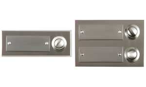 uniTEC Klingeltaster, Zinkguss, 1-f ach (11580130)