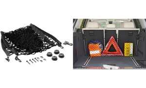 cartrend KFZ-Kofferraumnetz, (B)980 x (H)640 mm (11580162)