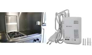 uniTEC Gasmelder, weiß, Alarmsignal : ca. 85 dB (11580184)