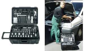 BRÜDER MANNESMANN Werkzeug-Satz, 12 2-teilig, im Trolley (11600088)