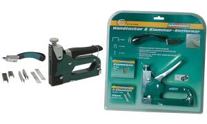 BRÜDER MANNESMANN Handtacker-Set, a us Stahl (11600094)