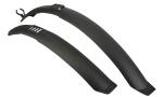 FISCHER Fahrrad-Spritzschutz-Set, 2 4 - 26 (61 - 66 cm)...