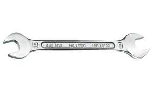 HEYTEC Doppelmaulschlüssel, 21 x 23 mm, Länge: 250 mm (11650038)